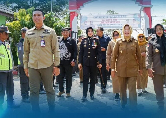 Perkuat Sinergi Polri dan Masyarakat, Kapolres Bojonegoro Hadiri Penilaian PIN Siskamling Jogo Jatim