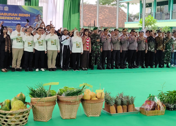 Gubernur Khofifah Luncurkan SIKAP, Ratusan Sekolah Jatim Jadi Motor Ketahanan Pangan