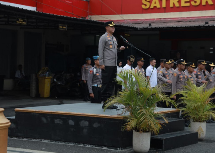 Sapa Anggota, Kapolres Jember Ajak Jaga Soliditas dan Beri Pelayanan Terbaik