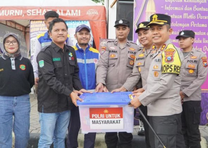 Kapolres Pasuruan Cek Kesiapan Pos Mudik Lebaran di Rest Area Purwodadi
