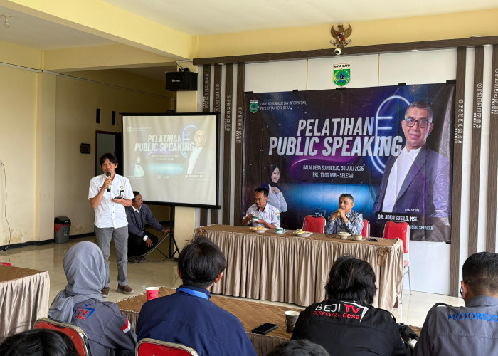Dinas Kominfo Kota Batu Gelar Pelatihan Public Speaking bagi KIM