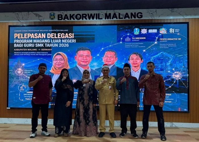 Empat Guru SMK Kabupaten Malang Magang ke Jerman, Bakorwil Dorong Pendidikan Vokasi Mendunia