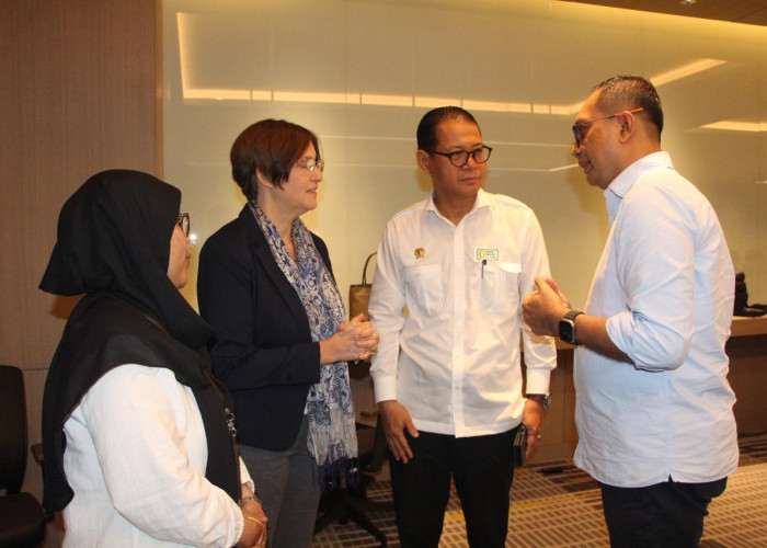 Dirut PT JGU Bahas Beras Fortifikasi dengan Badan Pangan Nasional