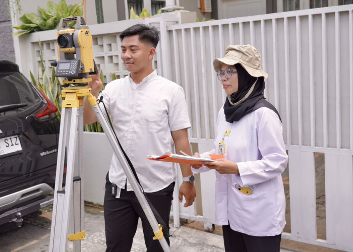 Layanan Pengukuran Terjadwal Beri Kepastian Waktu Pengukuran Tanah