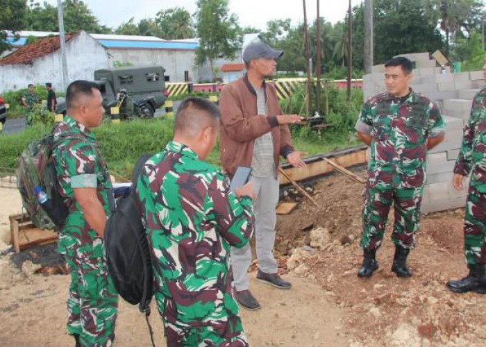 Tim Wasev Kodam V/Brawijaya Tinjau Pembangunan Koperasi Desa Merah Putih di Sumenep