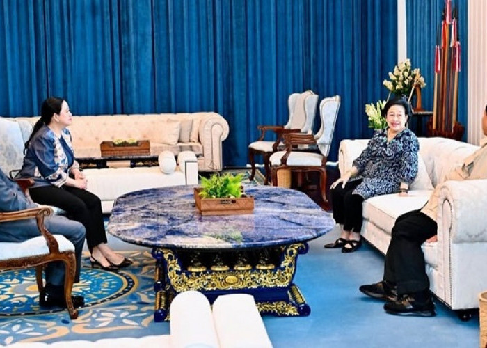 Prabowo Bertemu Megawati di Istana Merdeka, Silaturahmi Antarpemimpin