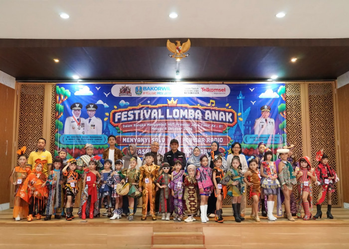 Semarak Hari Jadi Jatim ke-81, Bakorwil Malang Gelar LPBB dan Festival Anak