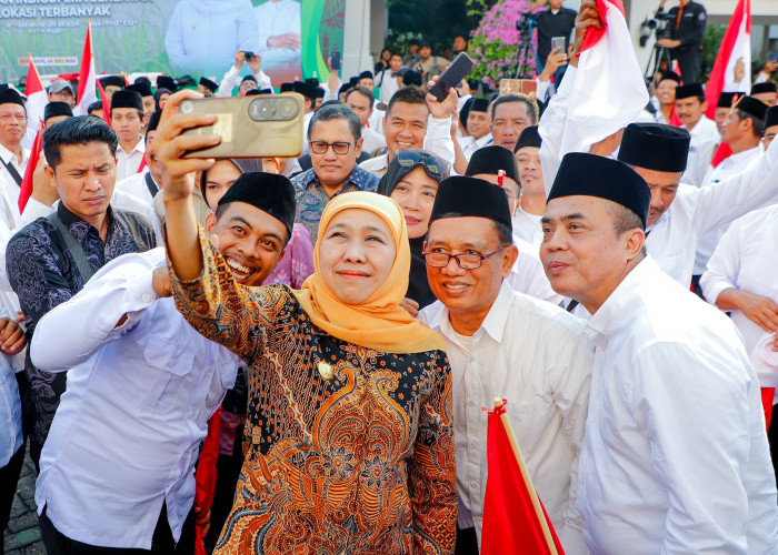 Gubernur Khofifah Ajak HKTI Wujudkan Kedaulatan Pangan dari Jawa Timur