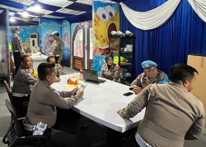 Provos Polres Pasuruan Cek Kesiapan Personel Pos Pam Yan Nataru Taman Dayu Pandaan