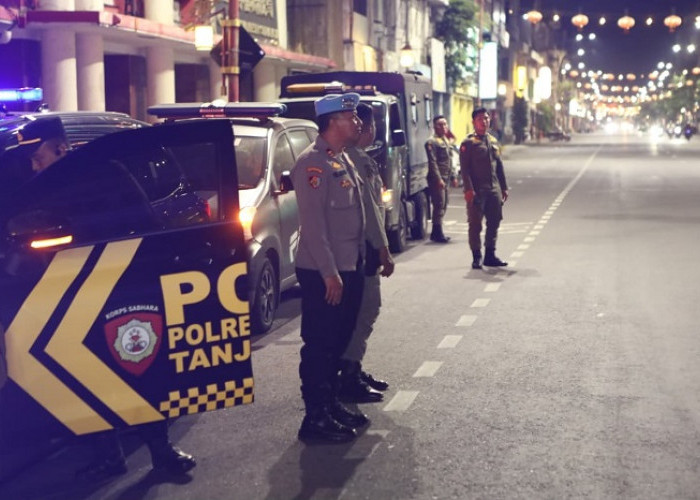 Cegah Gangster dan Balap Liar, Patroli Gabungan Sisir Titik Rawan Surabaya Utara