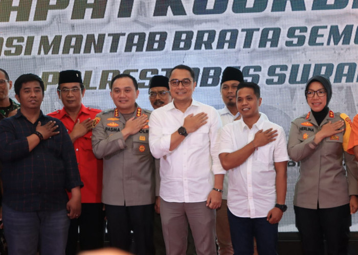 2.461 Personel Polrestabes Surabaya Siaga Penuh Kawal Pemilu 2024