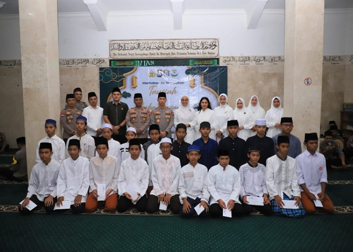 Polres Kediri Kota Gelar Buka Puasa Bersama dan Santuni Anak Yatim serta Duafa