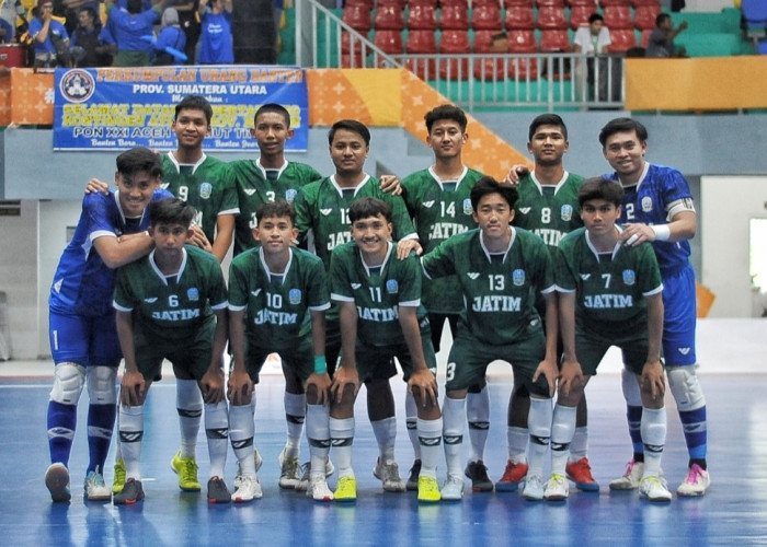 Tim Futsal Putra Jatim Melaju Ke Final PON XXI Aceh-Sumut 2024, Pelatih Ungkap Kunci Suksesnya