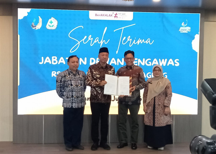 Resmi Dilantik, Syaiful Anam Nahkodai Dewan Pengawas RSUD dr Iskak Tulungagung