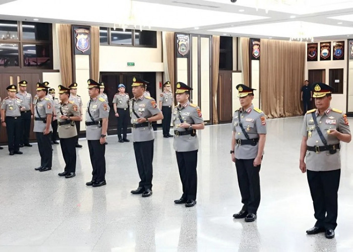 Kapolri Suyudi Pimpin Sertijab Kakorlantas dan Tiga Kapolda, Ini Nama Pejabat Baru