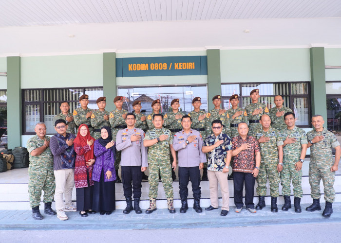 Wakapolres Kediri Kota Sambut Taruna Bhakti Akademi TNI dan Akpol, Perkuat Sinergi Pengabdian untuk Masyarakat