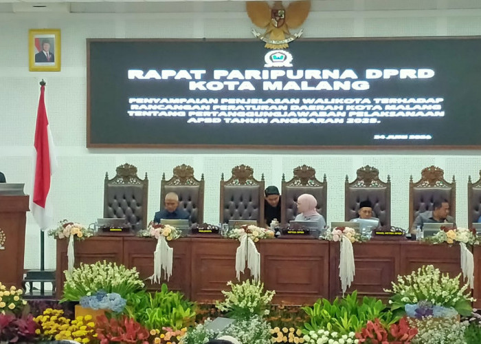Wali Kota Malang Sampaikan LPJ, DPRD Siap Kaji Laporan