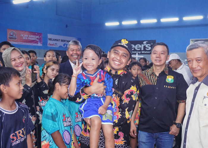 Buka Kejurkot Bulu Tangkis 2025, Mas Adi: Momentum Kebangkitan Prestasi Atlet Kota Pasuruan