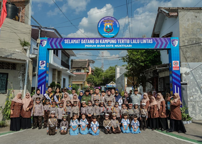 Sabet Juara 1 Polda Jatim, Kampung Tertib Lalu Lintas Polres Jember Jadi Kebanggaan Warga