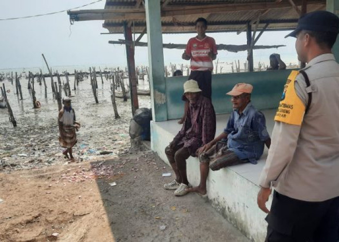 Rusak Ekosistem dan Biota Laut, Polsek Kwanyar Imbau Komunitas Nelayan Tidak Gunakan Jaring Trawl