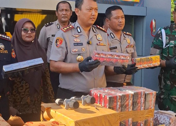 Polres Madiun Kota Gagalkan Pengiriman 3 Juta Batang Rokok Ilegal ke Bekasi