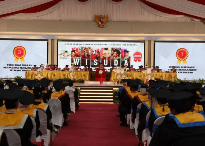 Wisuda Untag Surabaya: Lulusan Siap Jadi Patriot untuk Indonesia Emas