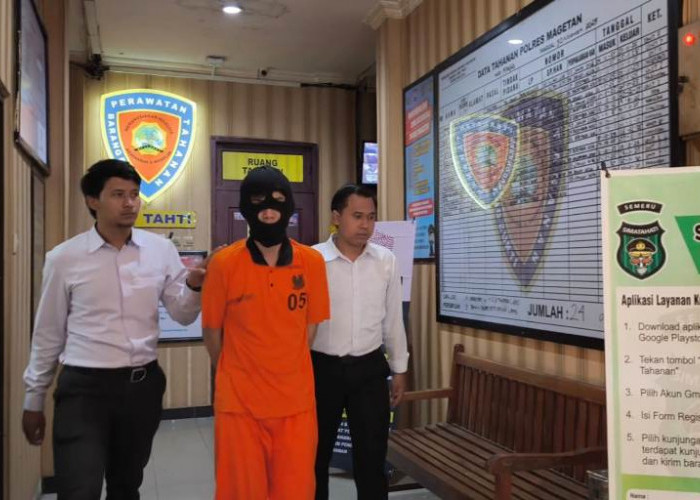 Pria Magetan Dibekuk Polisi atas Dugaan Kekerasan Seksual terhadap Adik Tiri