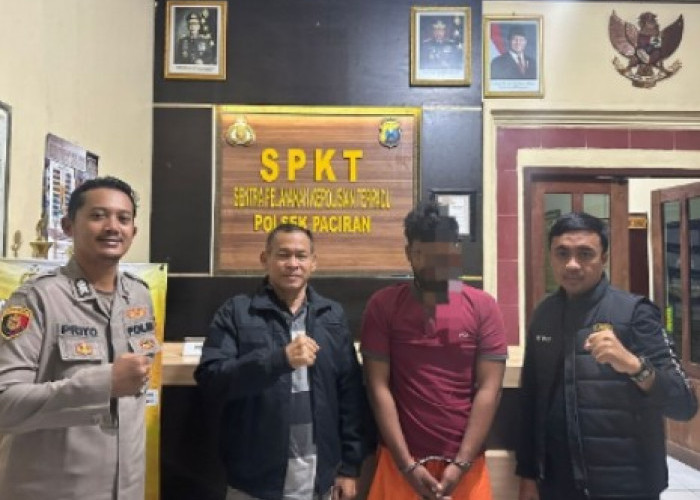 Kenalan di Aplikasi, Motor Rp19 Juta Raib, Polsek Paciran Ringkus Pria Asal Pasuruan