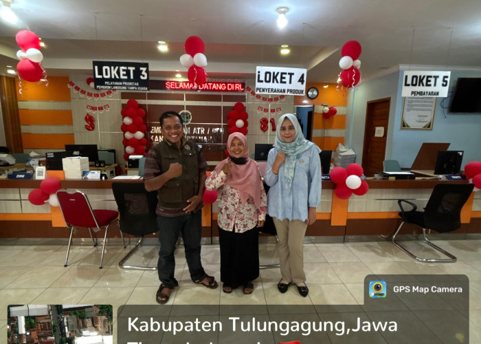 Akhir Pekan Tetap Bisa Urus Tanah, Pelataran Kantah Tulungagung Jadi Solusi Warga Sibuk