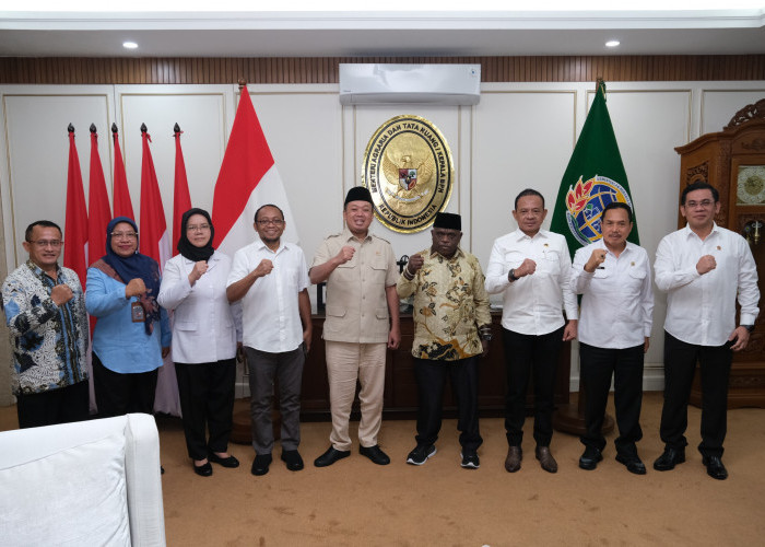 Kementerian ATR/BPN dan Kementerian HAM Koordinasi Bahas Legalisasi Tanah Berdampak HAM