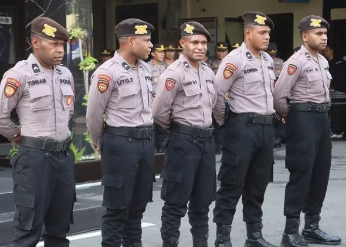 Bhinneka Tunggal Ika, Lima Bintara Remaja Asal Papua Ditempatkan di Polres Tulungagung