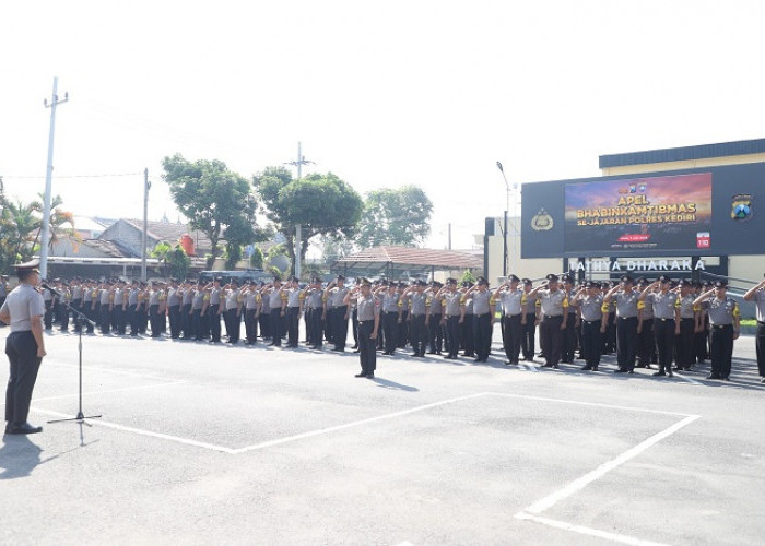 Kapolres Kediri Tekankan Peran Bhabinkamtibmas sebagai Garda Terdepan Pelayanan Masyarakat