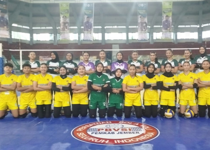 Derby Sengit! Bina Voli Jember vs Jenggolo Sport Sidoarjo Perebutkan Tiket Semifinal