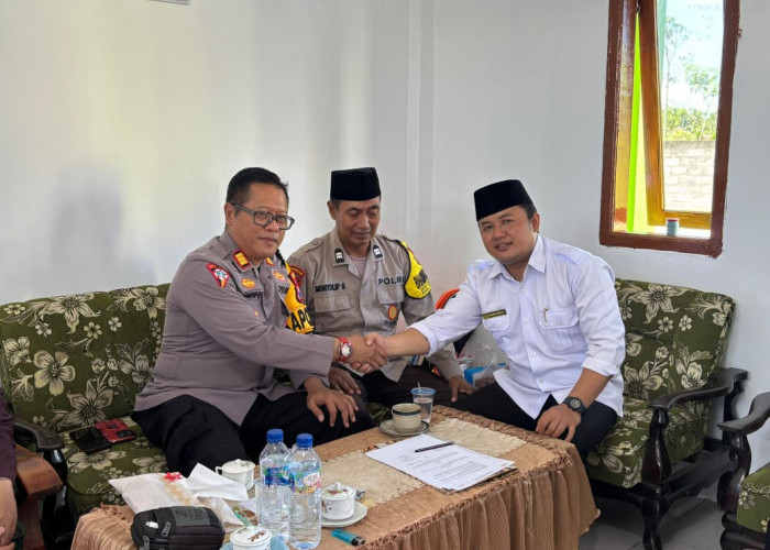 Wujudkan Sekolah Ramah Anak, Polsek Umbulsari Teken MoU dengan Yayasan Fatihul Ulum Assu’adi