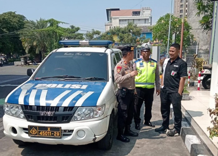 Pastikan Stok BBM Aman, Polsek Mulyorejo Intensifkan Patroli KRYD di SPBU