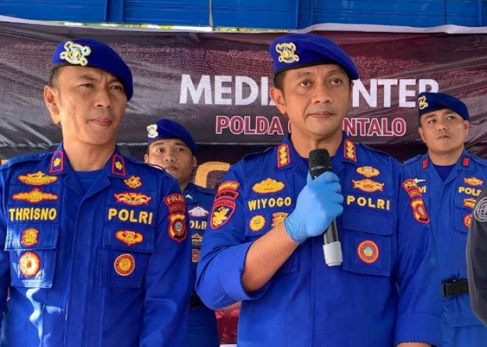 Polairud Polda Gorontalo Tangkap Tiga Pelaku Bom Ikan, Sempat Kabur, Barang Bukti Ditenggelamkan ke Laut 