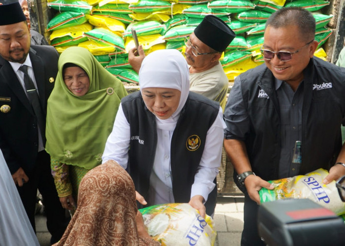 Jaga Stabilitas Pangan Jatim, Beras SPHP Dipasok ke 4.050 Outlet Termasuk Koperasi Merah Putih