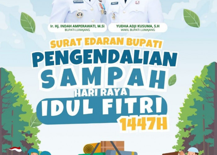 Pemkab Lumajang Gaungkan Jargon Lebaran Minim Sampah, Wujudkan Lingkungan Sehat