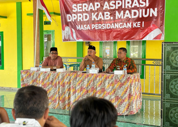 Serap Aspirasi Warga Saradan, Ketua DPRD Kabupaten Madiun Tampung Keluhan Warga Soal BKK dan Jalan Rusak