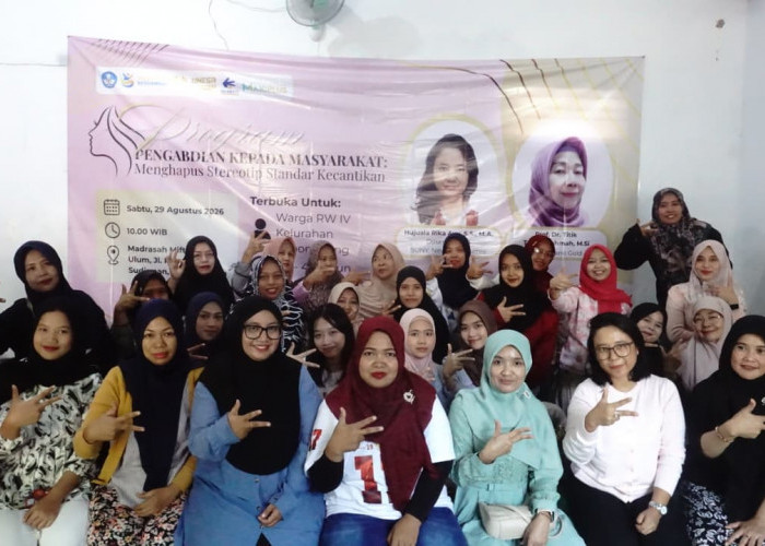 Hapus Stereotip Standar Kecantikan, Sastra Inggris Unesa Gelar PKM di Pasuruan