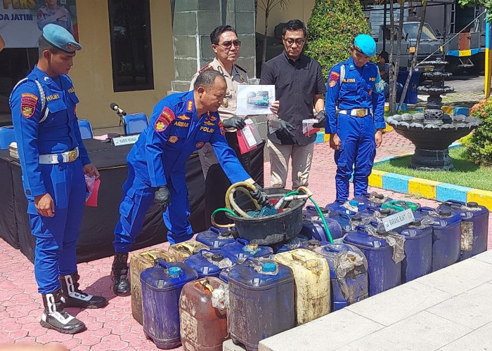 Polisi Amankan 930 Liter Solar Ilegal, Diduga akan Dikirim ke Kalimantan untuk Pasokan Operasional Usaha 