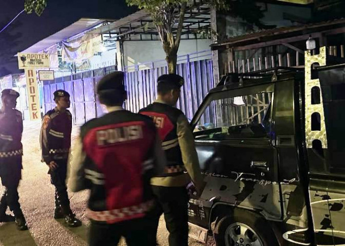 Antisipasi Bandit 3C dan Balap Liar, Polres Bangkalan Rutin Patroli On The Road Akhir Pekan
