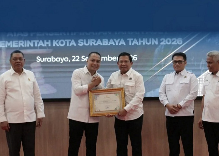 Ratusan Miliar Aset Tanah Pemkot Surabaya Diamankan, Kantah Surabaya I Raih Penghargaan