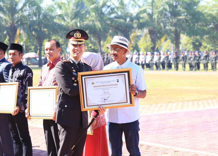 Dukung Program MBG dan Astacita, Kapolres Beri Penghargaan Mitra SPPG 3 Polres Madiun