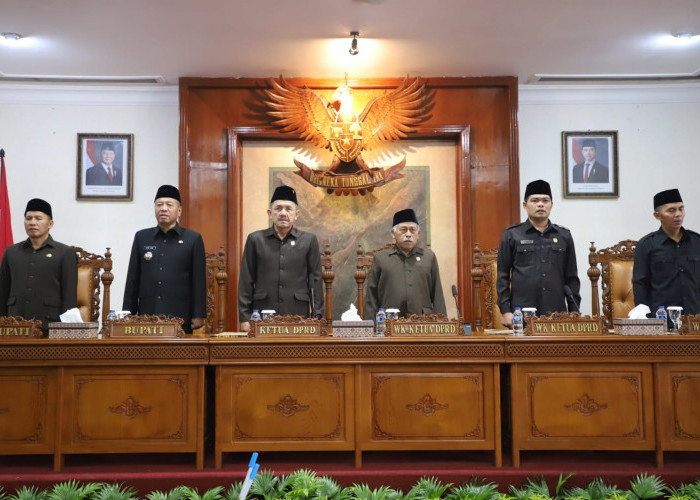 DPRD Tulungagung Gelar Rapat Paripurna Penyampaian LKPJ 2025, Dilanjutkan Halalbihalal