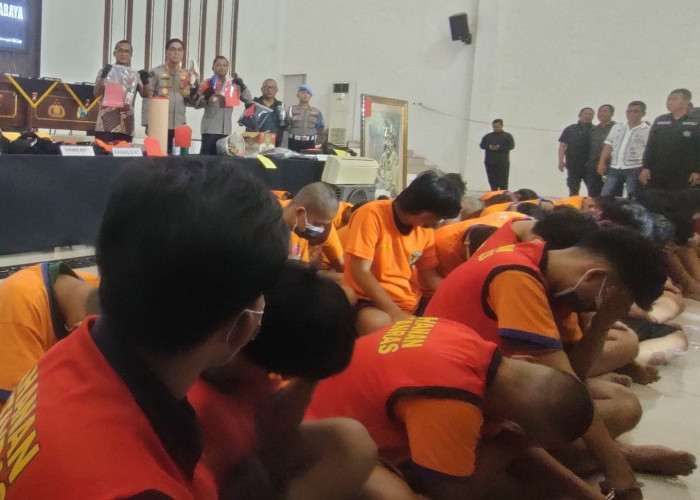 Polrestabes Surabaya Tetapkan 33 Orang Sebagai Tersangka Kerusuhan