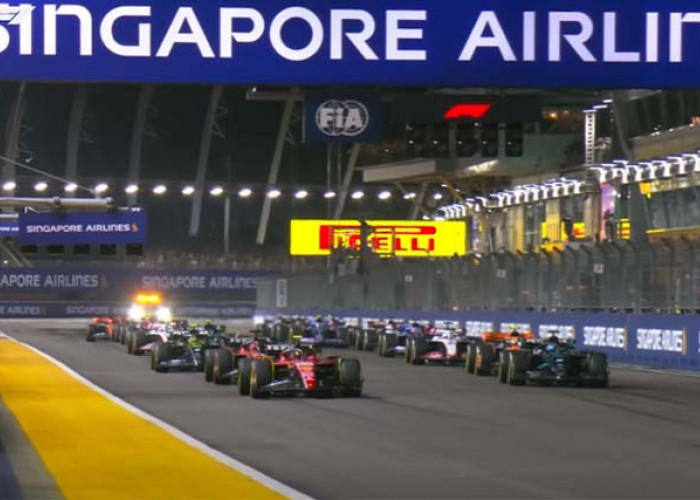 Kenapa GP Formula One di Singapura Digelar Malam Hari ? Ini jawabanya!