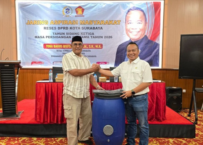 Yona Bagikan 200 Tong Komposter, Dorong Ketahanan Pangan Berbasis Lingkungan di Surabaya