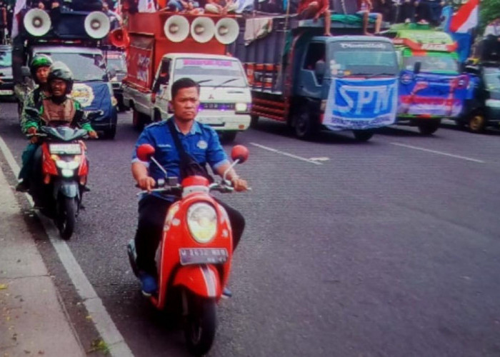 Satlantas Polrestabes Surabaya Tindak 87 Pedemo yang Melanggar 
