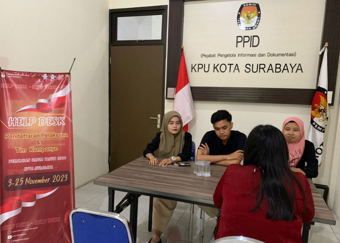 Hadapi Tahapan Kampanye Pemilu 2024, KPU Surabaya Buka Layanan Helpdesk